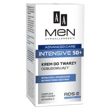 AA MEN ADVANCED CARE INTENSIVE 50+ Rebuilding & Regenerating Face Cream 50ml