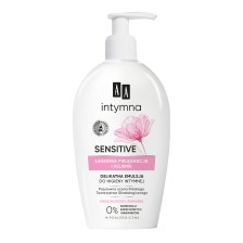 AA INTIMATE PROTECTION AND CARE SENSITIVE INTIMATE FEMINE EMULSION DISPENSER 300 ML AA INTIMATE PROTECTION AND CARE SENSITIVE INTIMATE FEMINE EMULSION DISPENSER 300 ML