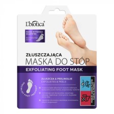 LBIOTICA EXFOLIATING SOCKS EXFOLIATING FOOT MASK EXFOLIATES AND PEELS 1 PAIR LBIOTICA EXFOLIATING SOCKS EXFOLIATING FOOT MASK EXFOLIATES AND PEELS 1 PAIR