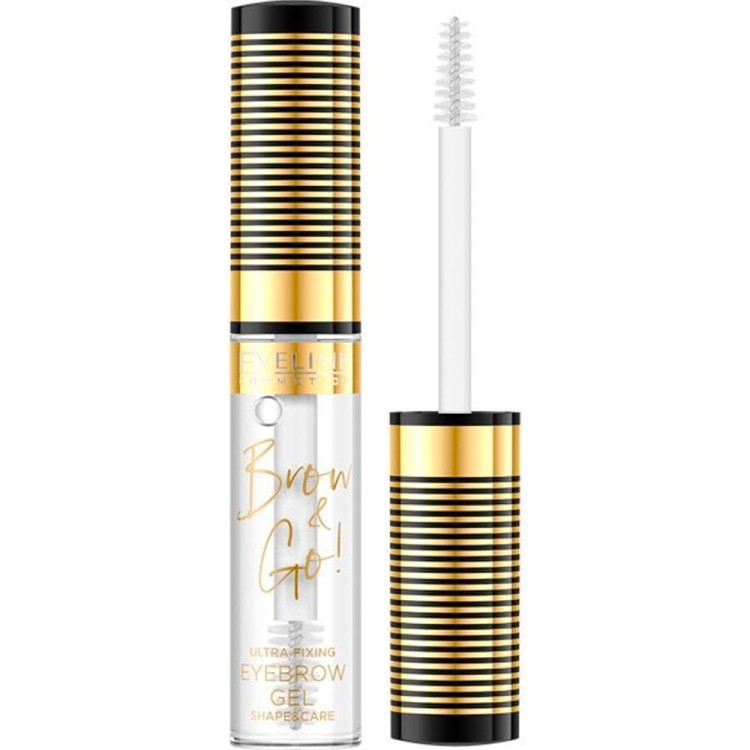 EVELINE BROW & GO Strong eyebrow styling and care gel 6 ml