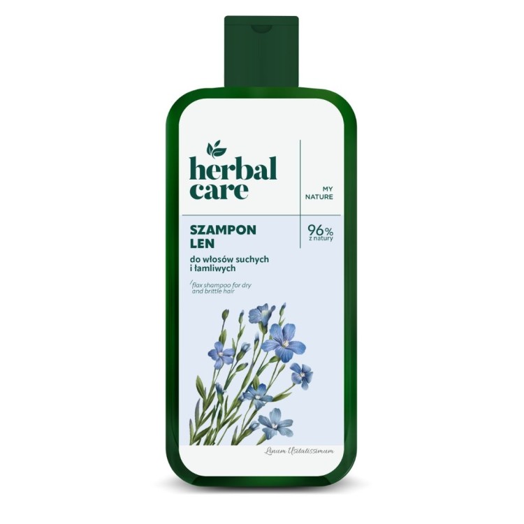 FARMONA HERBAL CARE FLAX  Shampoo for dry and brittle hair NEW 330 ml