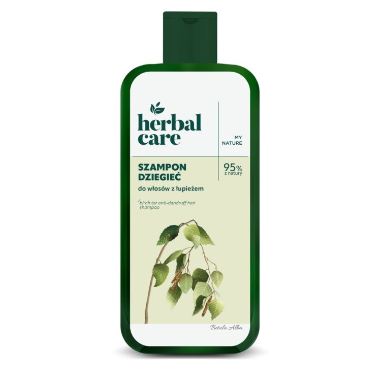 FARMONA HERBAL CARE Birch Tar shampoo for hair with dandruff NEW 330 ml