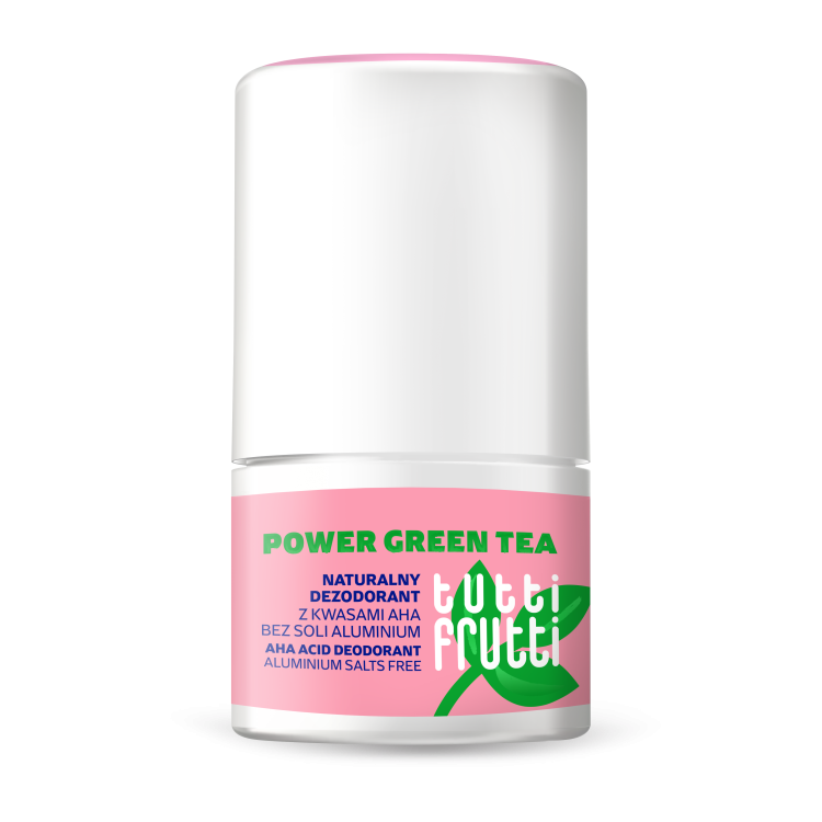 Farmona Tutti Frutti POWER GREEN TEA Natural Deodorant with AHA Acid - Aluminium Salts Free 50ml Farmona Tutti Frutti POWER GREEN TEA Natural Deodorant with AHA Acid - Aluminium Salts Free 50ml