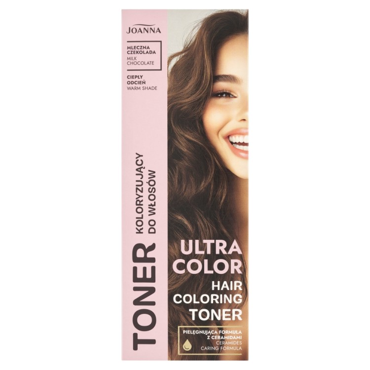 JOANNA ULTRA COLOR HAIR TONER Milk chocolate 100 g JOANNA ULTRA COLOR HAIR TONER Milk chocolate 100 g