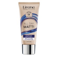 LIRENE ALL DAY MATT! Mattifying Foundation -  Cappuccino 13 30ML