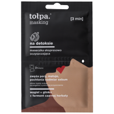 TOLPA MASKING ON DETOX express cleansing mask, 2x5 ml TOLPA MASKING ON DETOX express cleansing mask, 2x5 ml