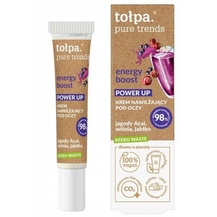TOLPA PURE TRENDS ENERGY BOOST Eye moisturiser 15ml TOLPA PURE TRENDS ENERGY BOOST Eye moisturiser 15ml